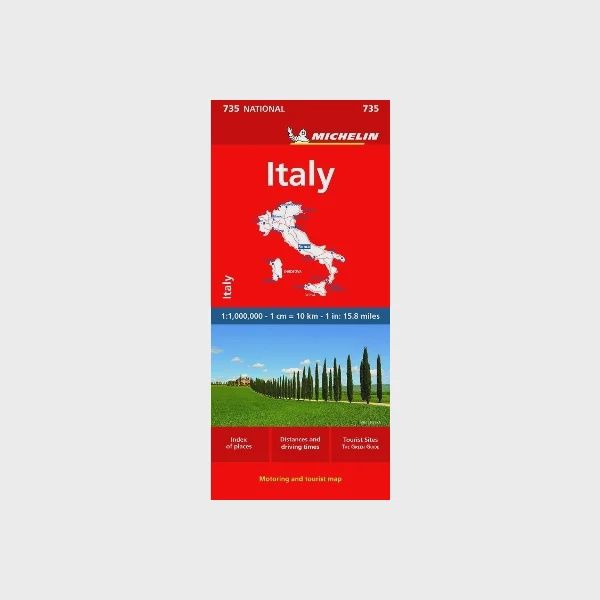 Italy - Michelin National Map 735
