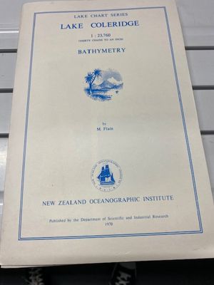 Lake Chart Series, Lake Coleridge