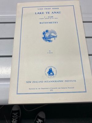 Lake Chart Series, Lake Te Anau