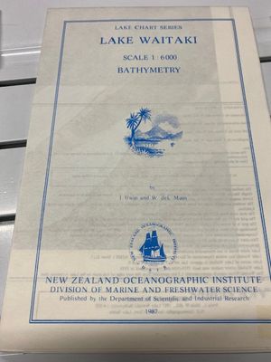 Lake Chart Series, Lake Waitaki