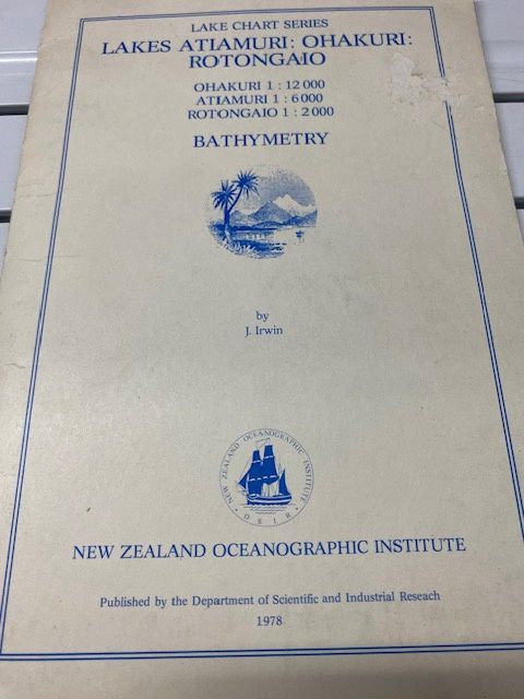 Lake Chart Series, Lakes Atiamuri : Ohakuri : Rotongaio