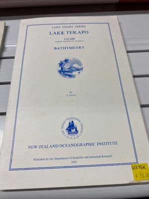 Lake Chart Series, Lake Tekapo