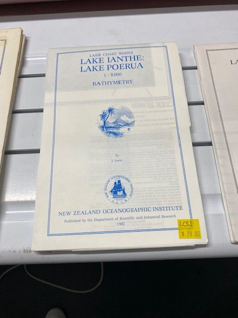 Lake Chart Series, Lakes Ianthe : Poerua