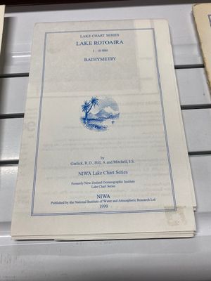 Lake Chart Series, Lake Rotoaira