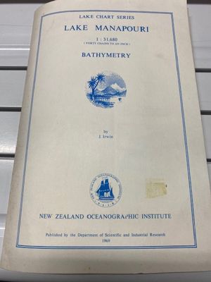 Lake Chart Series, Lake Manapouri