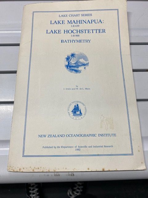 Lake Chart Series, Lakes Mahinapua : Hochstetter
