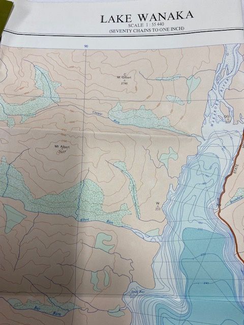Lake Chart Series, Lake Wanaka