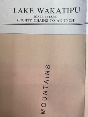 Lake Chart Series, Lake Wakatipu