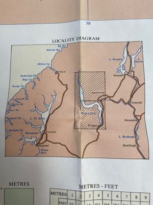 Lake Chart Series, Lake Wakatipu