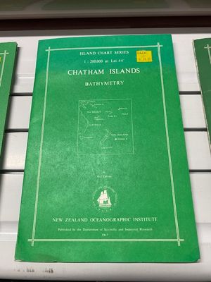 Island Chart Series 1:200000 Chatham Islands