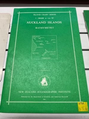Island Chart Series 1:200000 Auckland Islands