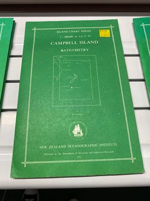 Island Chart Series 1:200000 Cambell Islands