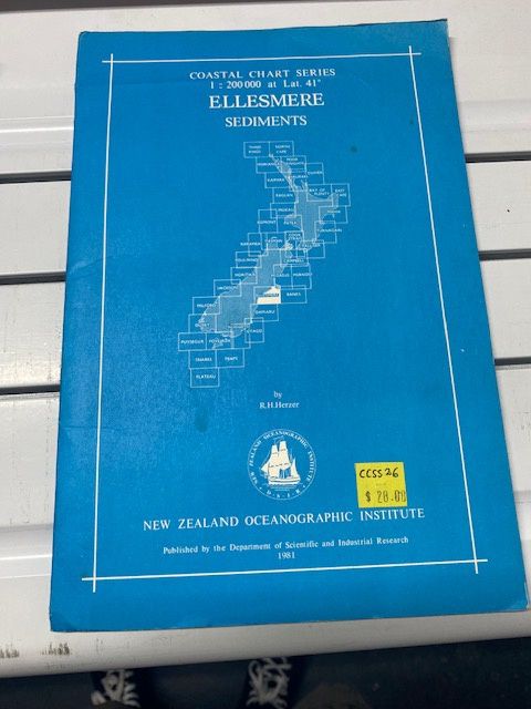 Coastal Chart Series 1: 200000  Ellesmere Sediments