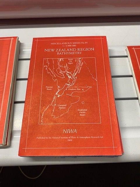 Miscellaneous Series No 85 New Zealand Region Bathymetry