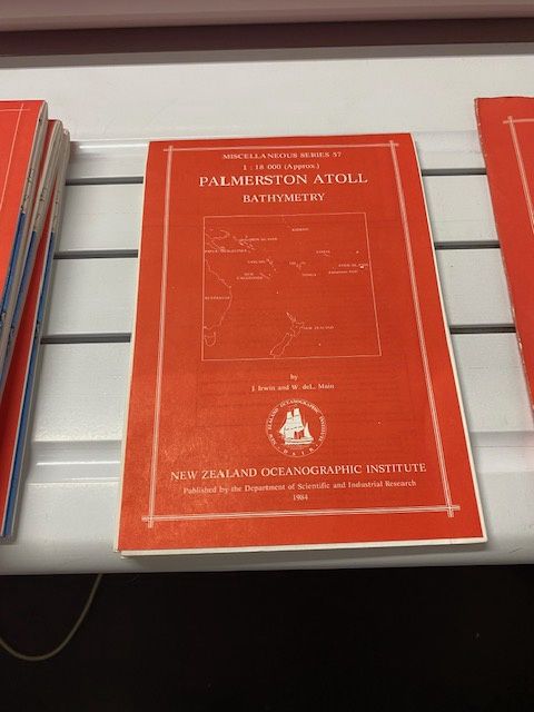 Miscellaneous Series No 57 Palmerston Atoll Bathymetry