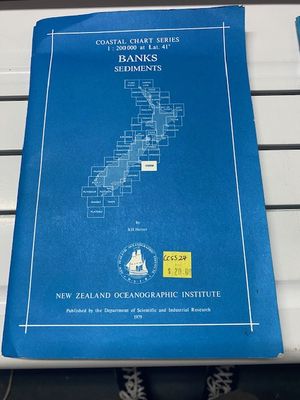 Coastal Chart Series 1:20000 Banks, Sediments