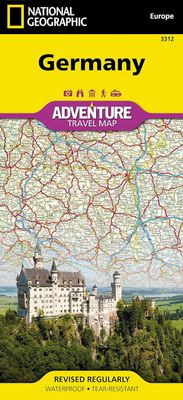Germany Adventure Travel Map