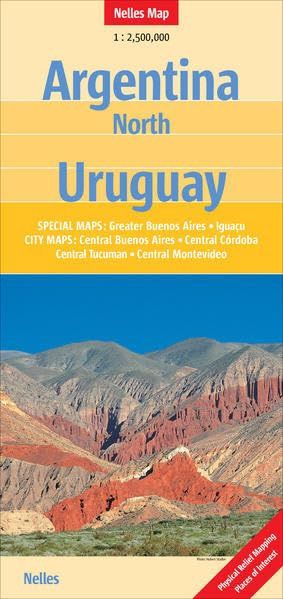 Argentina North - Uruguay | Nelles Map