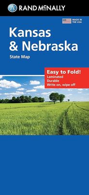 Kansas &amp; Nebraska - State Map