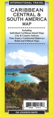 Caribbean Central &amp; South America Map