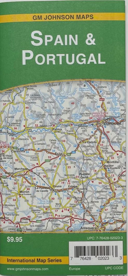 GM Johnson Maps Spain &amp; Portugal