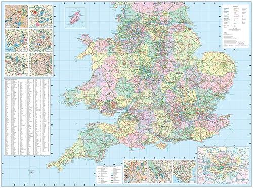 Collins Road Map Britain