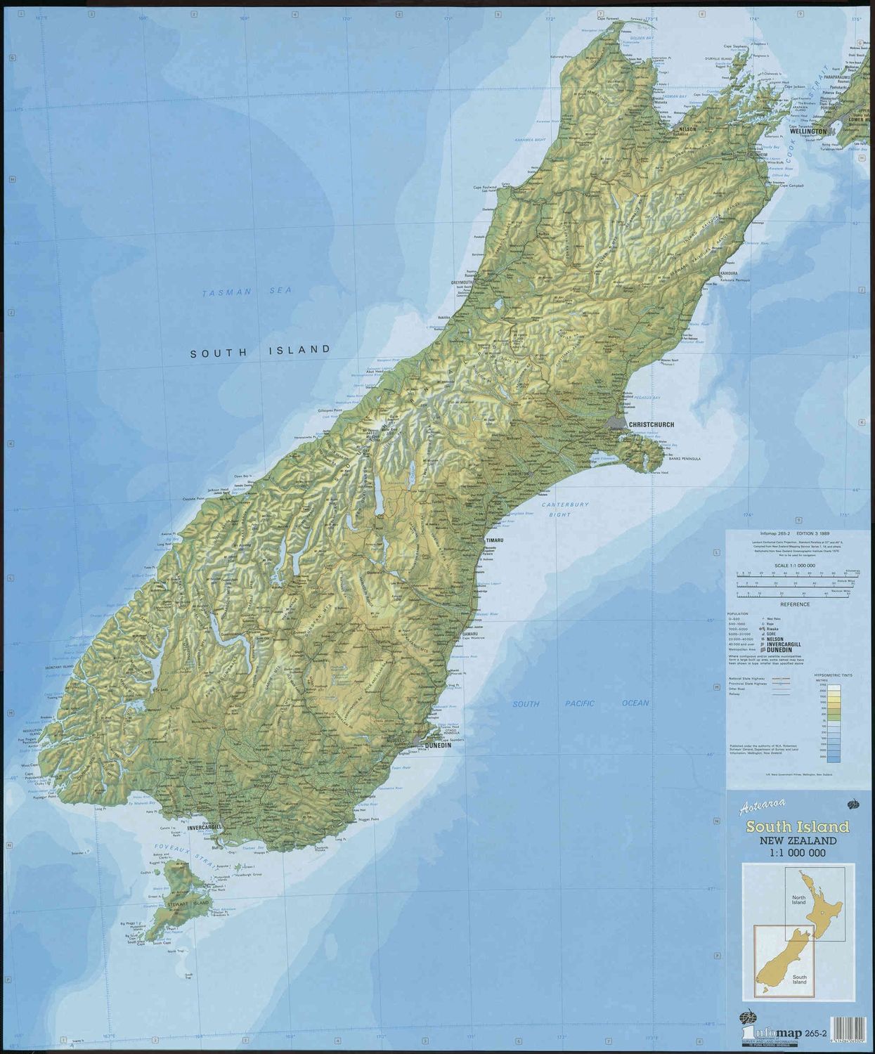 LINZ South Island 265-2