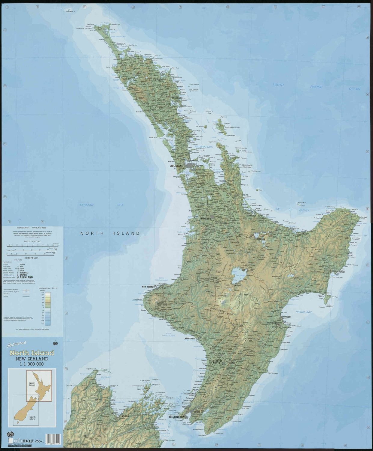North Island | LINZ