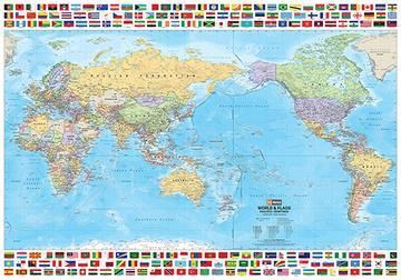 World &amp; Flags Map | Hema