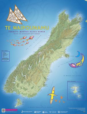 Te Wai Pounamu Tangata Whenua Place Names
