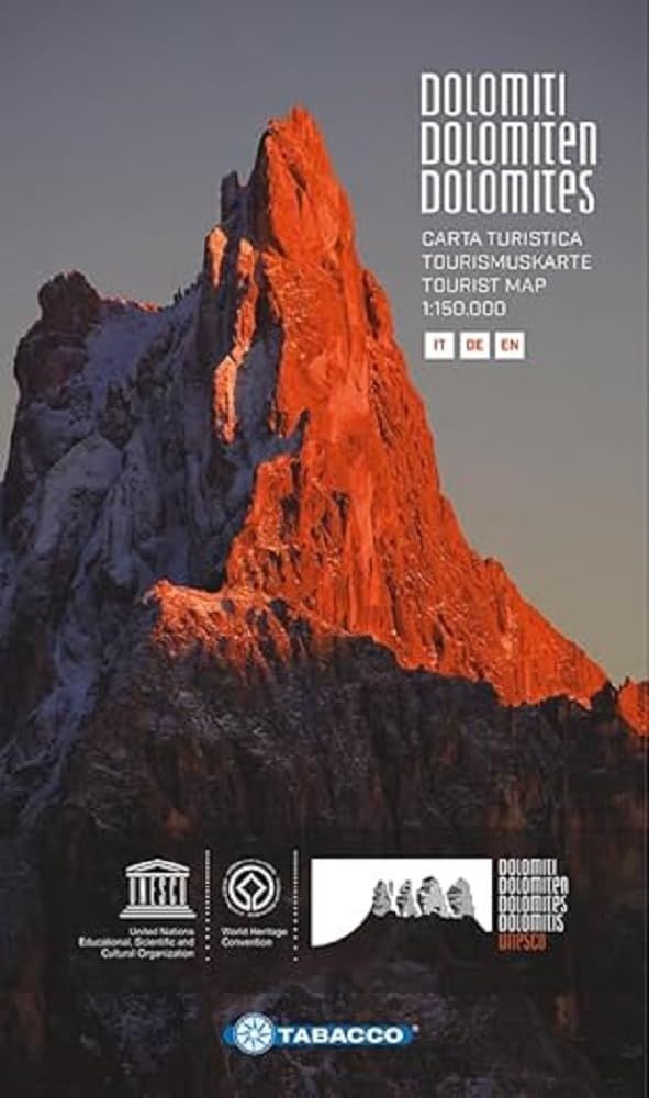 Dolomites Tourist Map 1: 150000