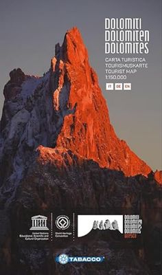 Dolomites Tourist Map 1: 150000