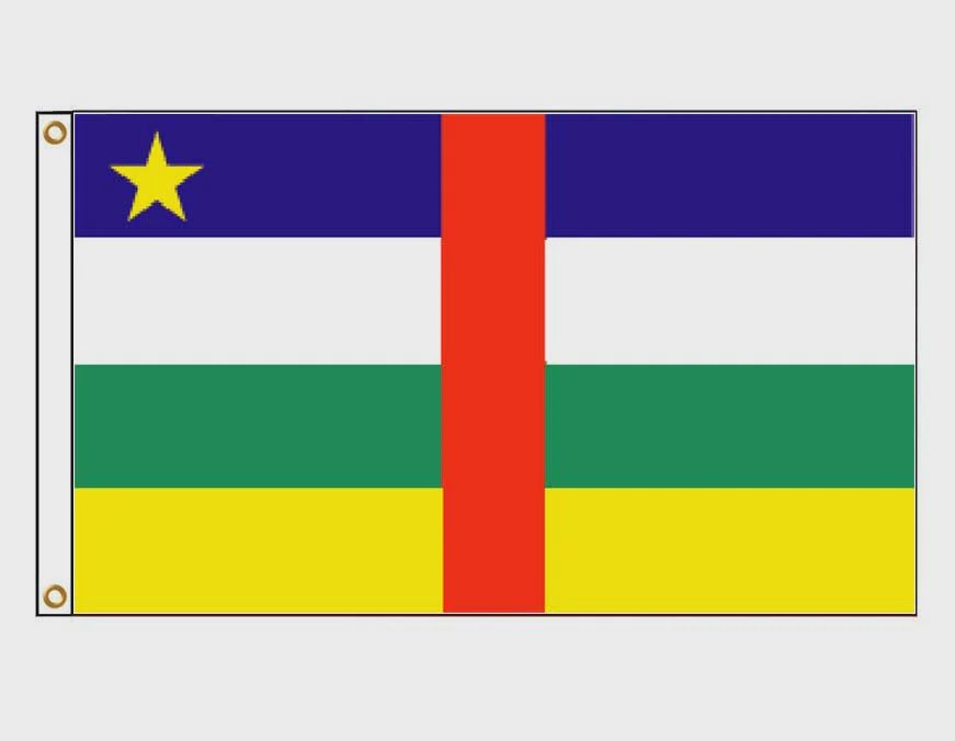 Central African Republic Flag