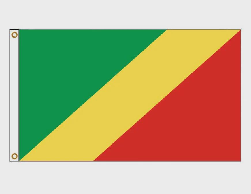 CONGO - BRAZZAVILLE Flag
