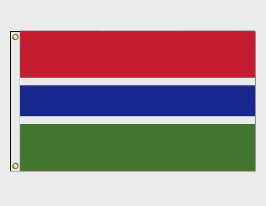 Gambia Flag