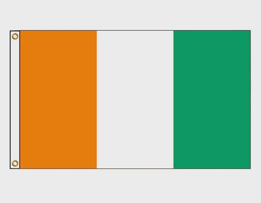 IVORY COAST (CÔTE D'IVOIRE) Flag