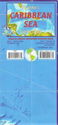 Franko's Caribbean Sea Guide Map