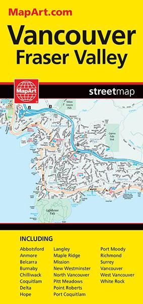 Vancouver/Fraser Valley Street Map