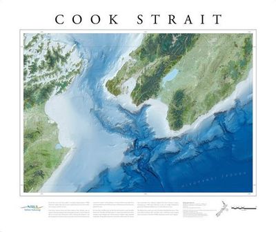 NIWA Cook Strait Poster | LINZ