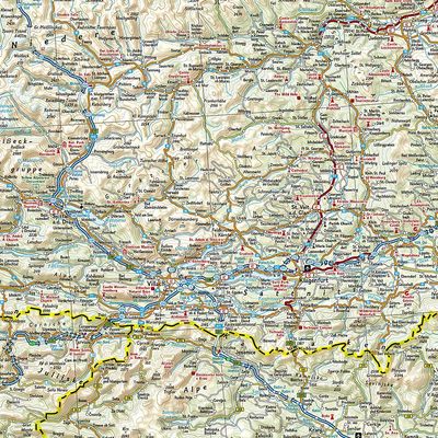 Alps Adventure Map · Nat Geo