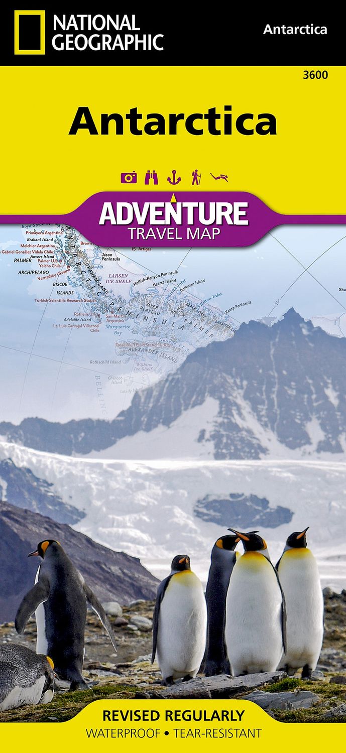 Antarctica Map · Nat Geo