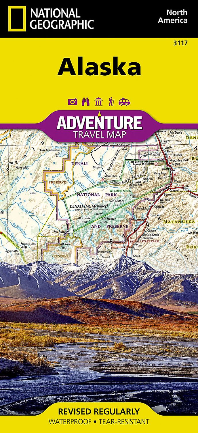 Alaska Map · Nat Geo