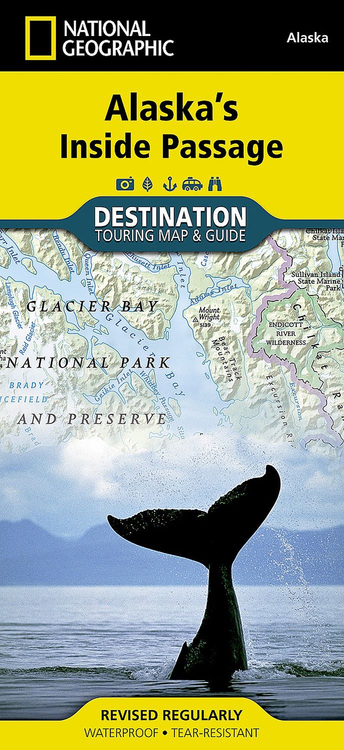 Alaska's Inside Passage Map · Nat Geo
