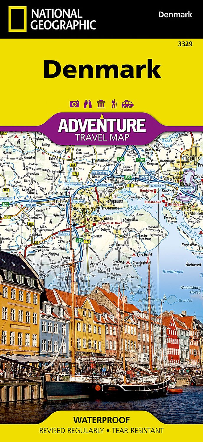 Denmark Map · Nat Geo