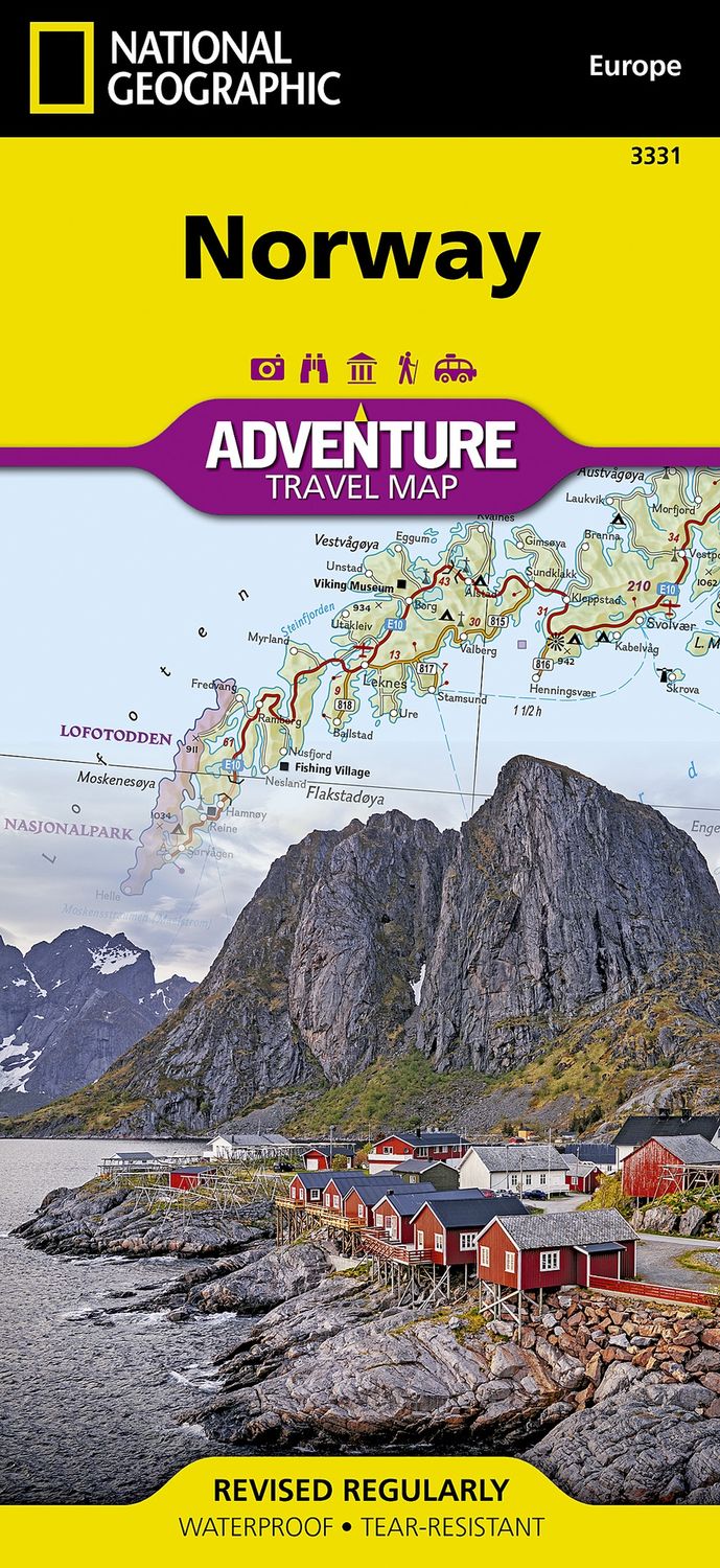 Norway Map · Nat Geo