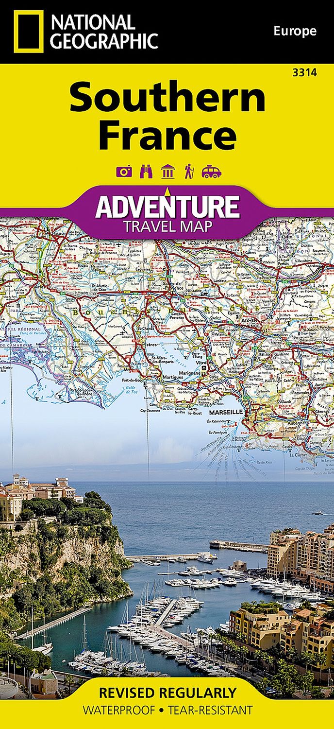 Southern France Map · Nat Geo