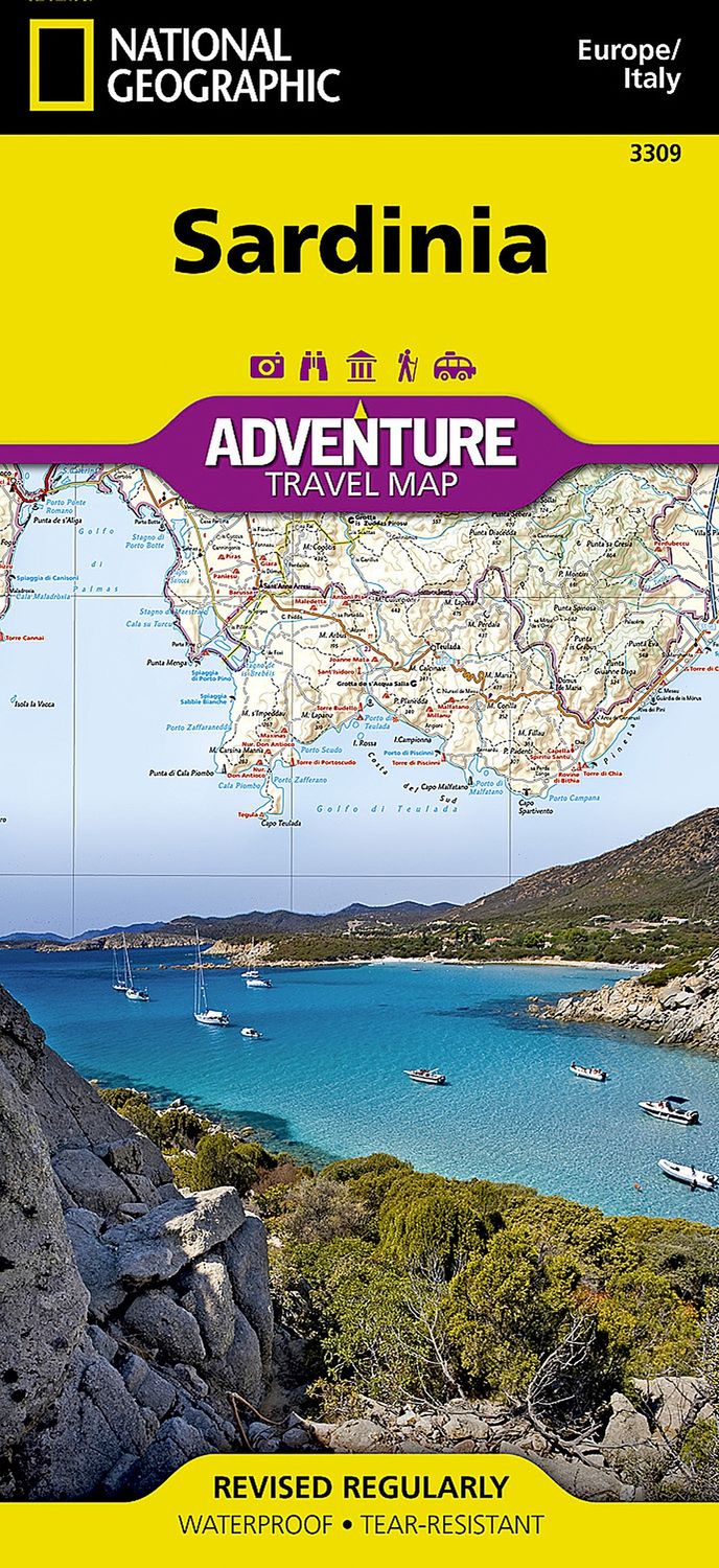 Sardinia Map · Nat Geo