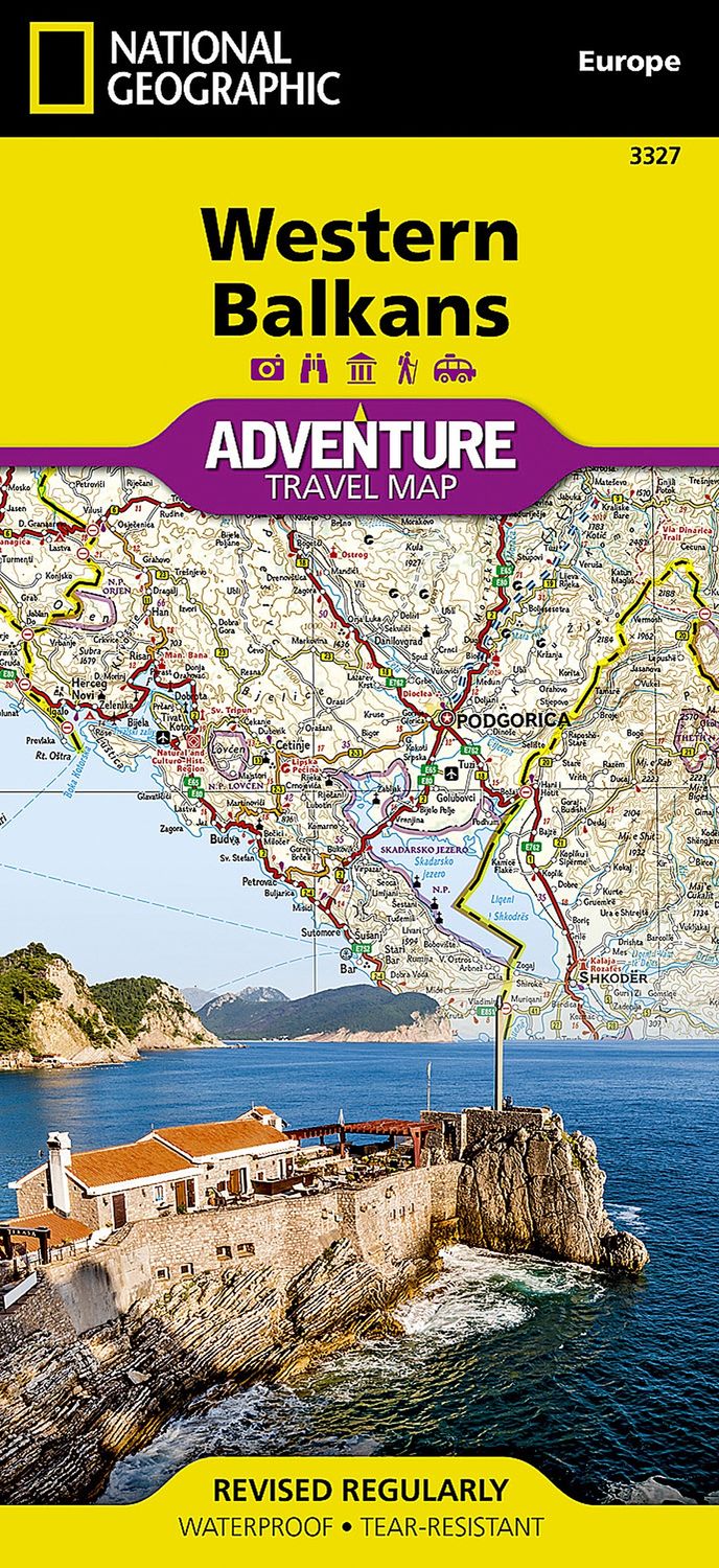 Western Balkans Map · Nat Geo