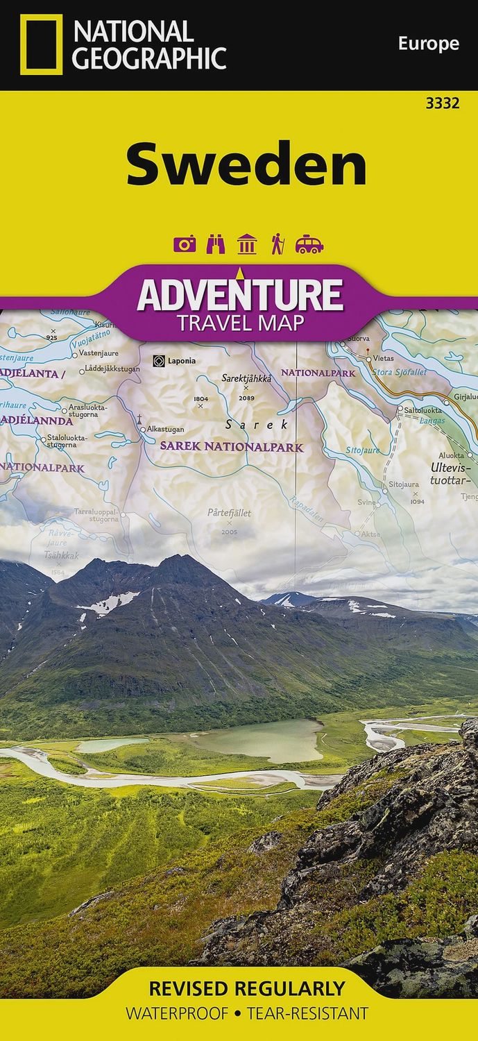 Sweden Map · Nat Geo