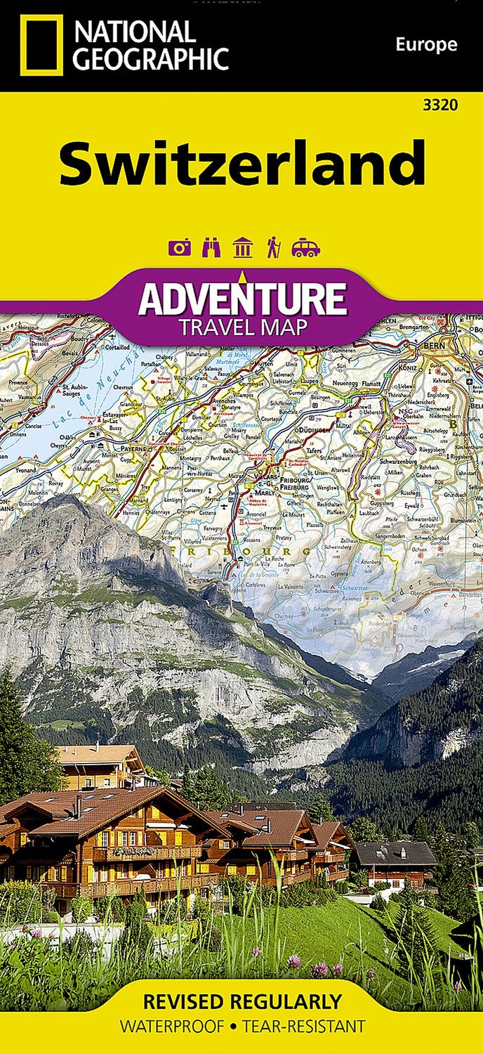 Switzerland Map · Nat Geo
